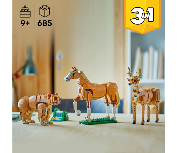 LEGO Creator 3 w 1 Piękny koń 31166 - 1331699 - zdjęcie 4